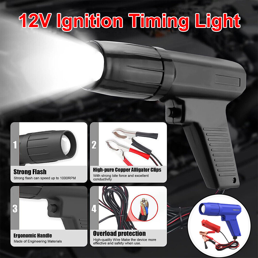 Timing Light Gun - 12 فولت سيارة الإشعال توقيت ضوء