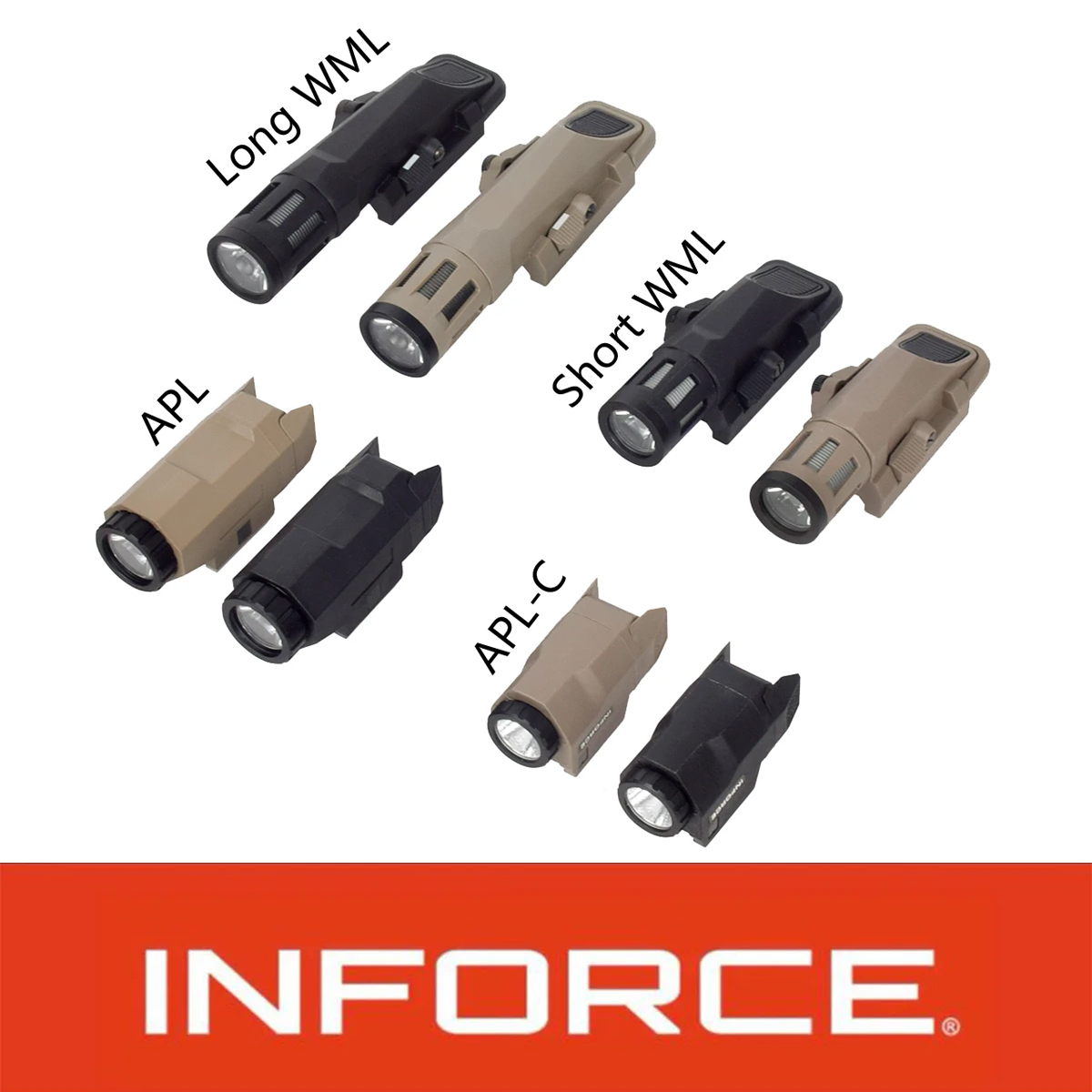 Timing Light Gun - التكتيكية INFORCE WML APL النايلون بندقية