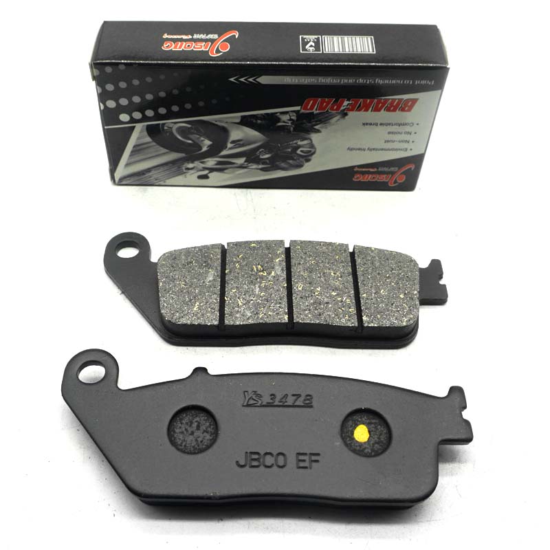 طقم وسادات فرامل أمامية للدراج - مراجعة Brake Pad Set وسعره