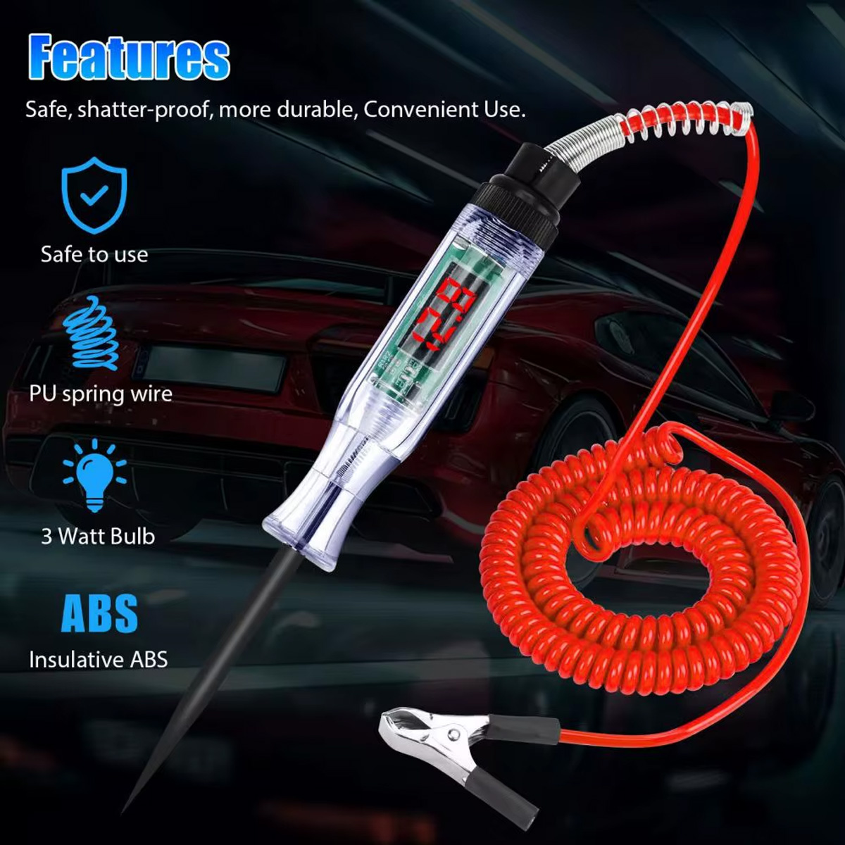 6 فولت-24 فولت/5 فولت-90 فولت  - مراجعة Car Diagnostic Tool وسعره