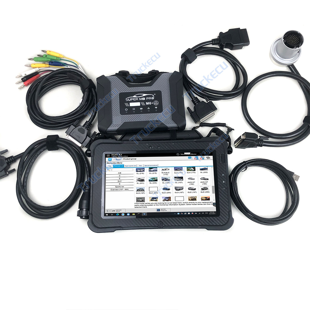 Xplore Tablet Super MB PRO M6  - مراجعة Car Diagnostic Tool وسعره