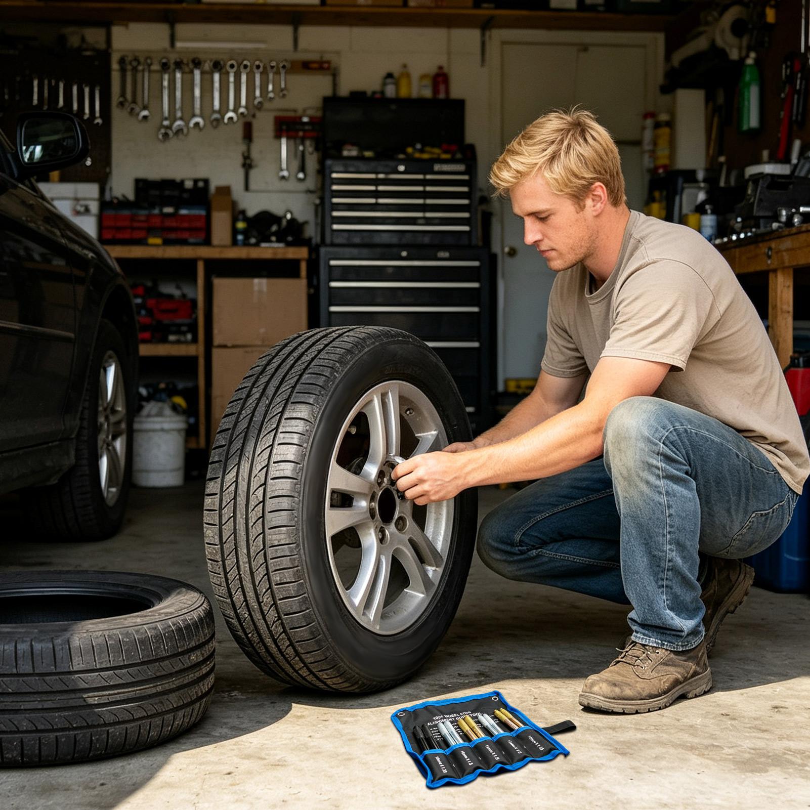 مجموعة من 10 قطع من مسامير ضبط - مراجعة Automotive Tools وسعره