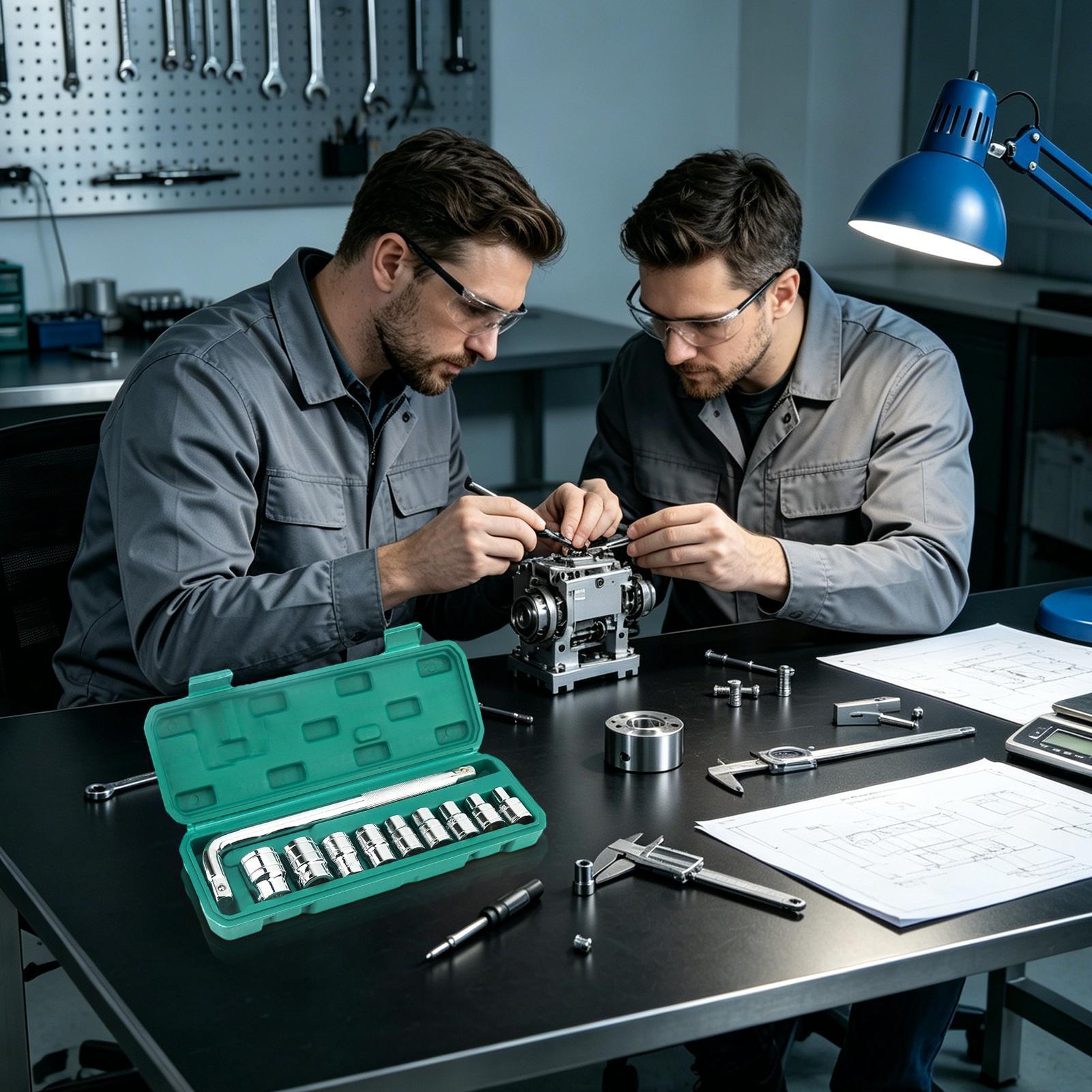 مجموعة مفاتيح ربط متعددة الاست - مراجعة Socket Set وسعره