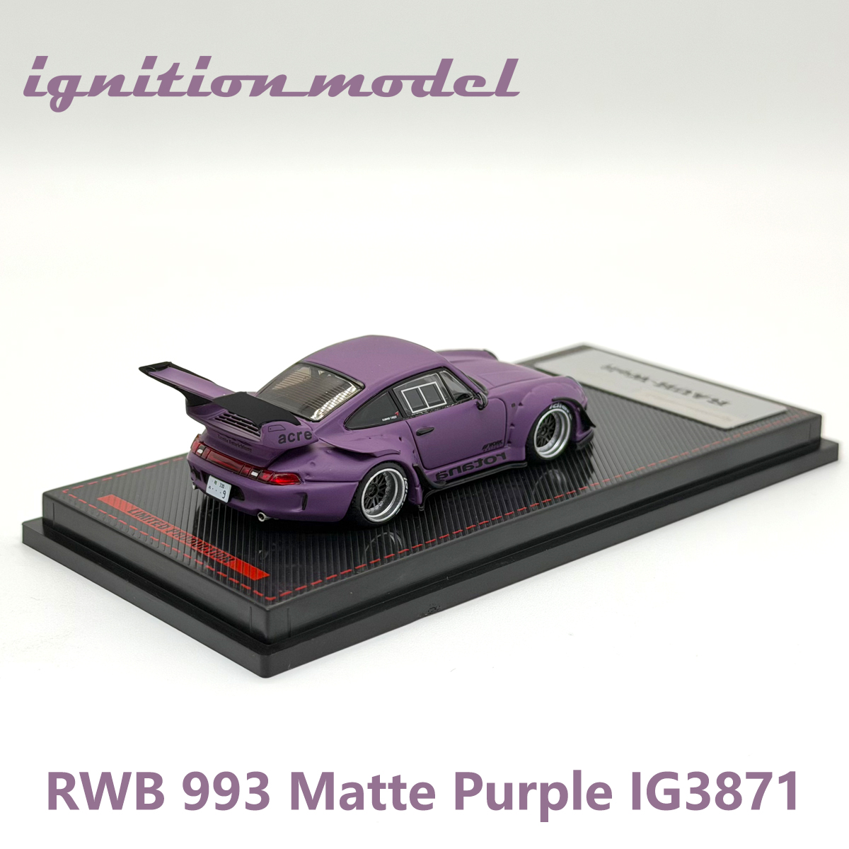 نموذج سيارة بورش RWB 993 مطلي  - مراجعة Spark Plug وسعره